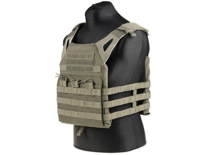 GFC Nosič plátov "JPC style" - olivový