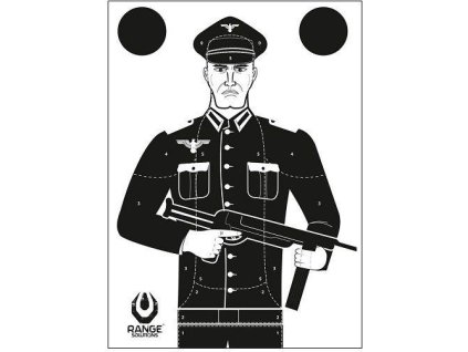 RANGE SOLUTIONS Cvičný terč RSN, 50 x 70 cm -10ks
