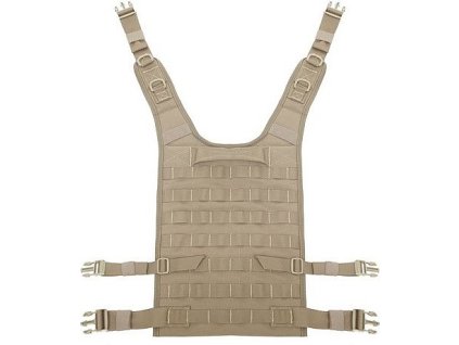 WARRIOR Elite Ops Back Panel - coyote (W-EO-BP-CT)