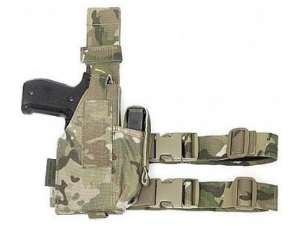 WARRIOR Elite Ops Drop Leg Holster Adjustable - multicam (W-EO-DLH-MC)