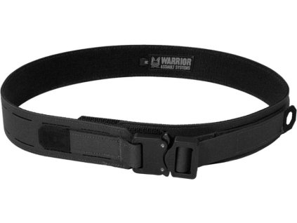 WARRIOR Opasok Fight Light Laser Cut - čierny (W-LC-FLB-BLK)