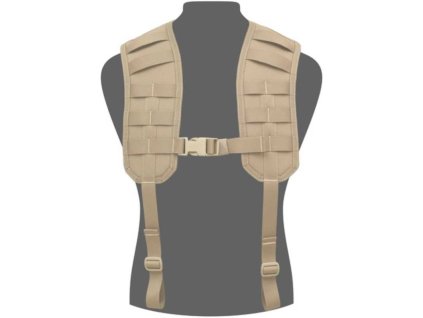 WARRIOR Opasok MOLLE Harness - coyote (W-EO-MHARN-CT)