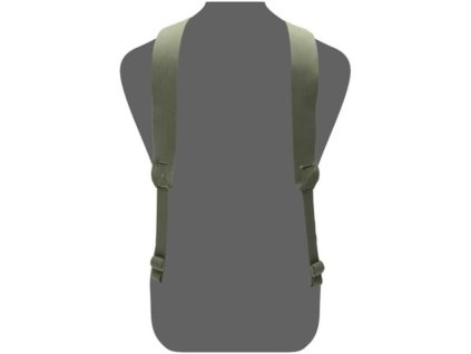 WARRIOR SlimLine Harness, Elastic Back - olive drab (W-EO-SLH-OD)