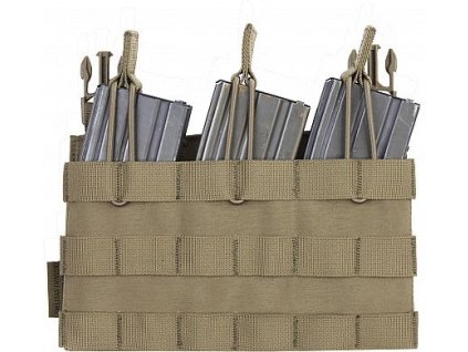 WARRIOR Detachable Triple molle open pouch for RPC - coyote (W-EO-DFP-TMOP-CT)