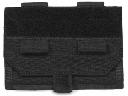 WARRIOR Forward Opening Admin Pouch - black (W-EO-FOA-BLK)