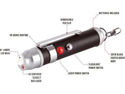 TRUE UTILITY Prívesok na kľúče LaserLight (TU211K)