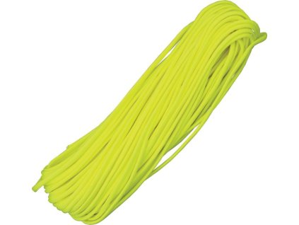 US paracord originálna padáková šnúra 30m – neon žltá (RG1012H)