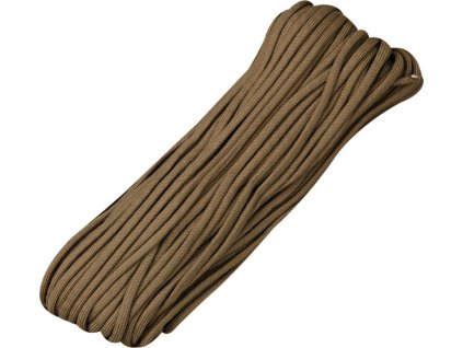 US paracord originálna padáková šnúra 30m – hnedá (RG027H)