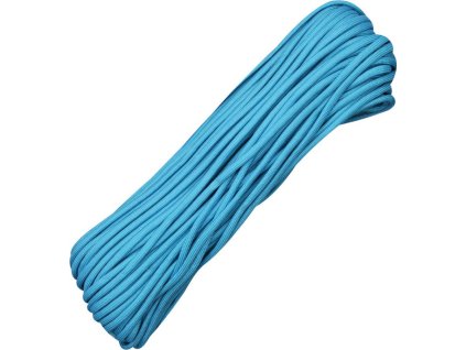 US paracord originálna padáková šnúra 30m – neon tyrkys (RG1027H)