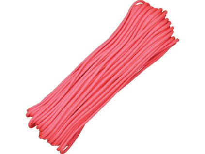 US paracord originálna padáková šnúra 30m – ružová (RG1016H)