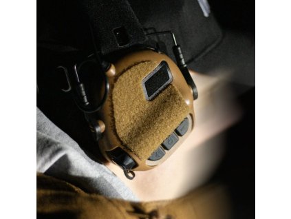 KOLIBRI Velcro Loop pre sluchadlá Earmor M31/32 - coyote