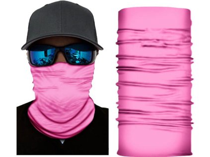 Multifunkčná šatka Rúžová 331