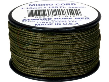 Micro Cord Olive 1.18mm x 125ft (RG1280)