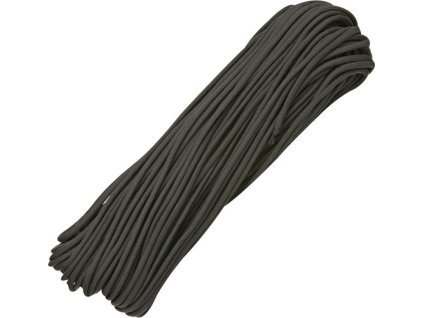 US paracord originálna padáková šnúra 30m – čierna (RG101H)