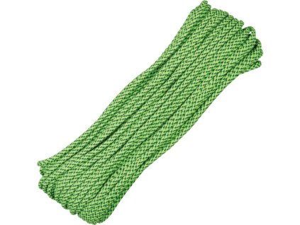 US paracord originálna padáková šnúra 30m – green speck (RG112H)