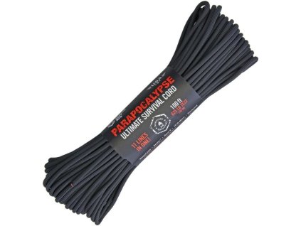 ATWOOD ROPE MFG Šnúra Parapocalypse 30m - čierna (RG1294H)