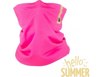 RESPILON Nákrčník R-Shield Light s protivírusovou membránou - rúžový