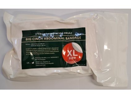 INVAZ Sterilný kompresný obväz 10cm x 200cm