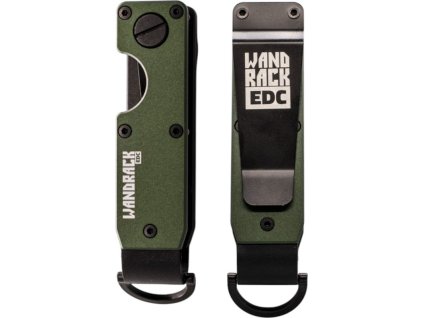 WANDRACK EDC Organizér na kľúče - aluminium green