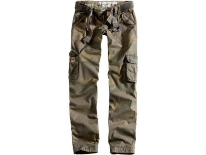 SURPLUS Dámske dlhé nohavice Premium Slimmy prané - woodland (33-3588-62)