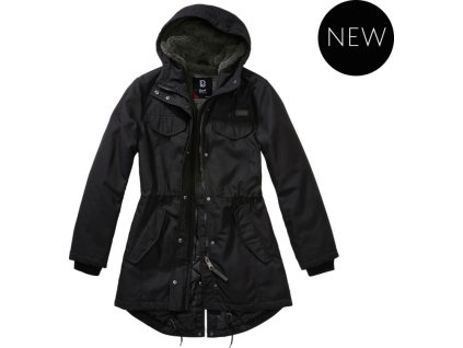 BRANDIT Dámska bunda Marsh Lake Parka - čierna (9476/2)