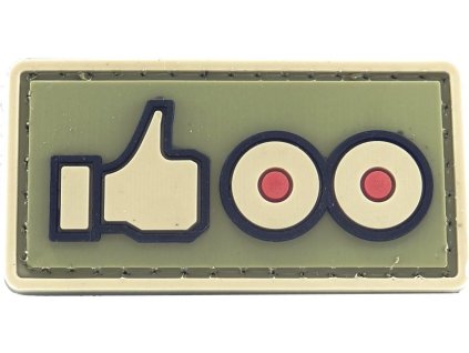 3D PVC Nášivka/Patch NEW LIKE, 5*2,5cm