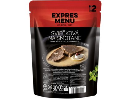 EXPRES MENU Sviečková na smotane 600g