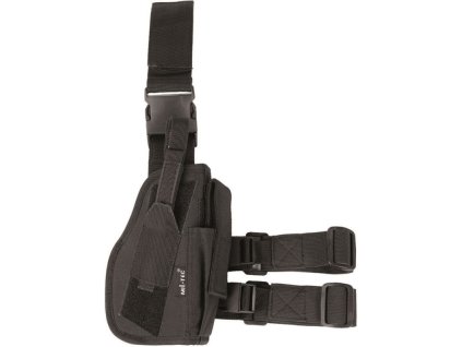 MILTEC Taktické stehenné púzdro pravé - black (16140002)