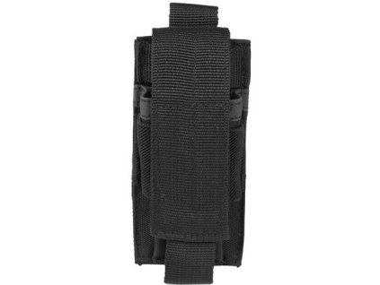 MILTEC MOLLE Single Pouch na zásobník pre pištoľ - black (13495402)