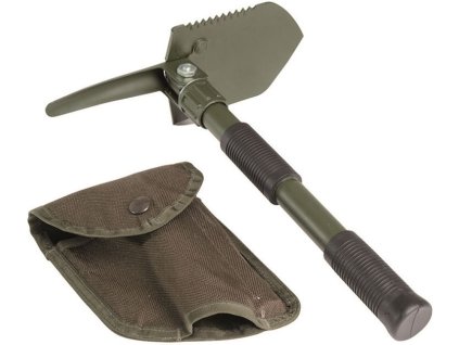 MILTEC MINI rýľ, motyka, pílka s obalom - green (15525000)