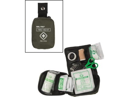 MILTEC Lekárnička First Aid Mini - olive drab (16025800)