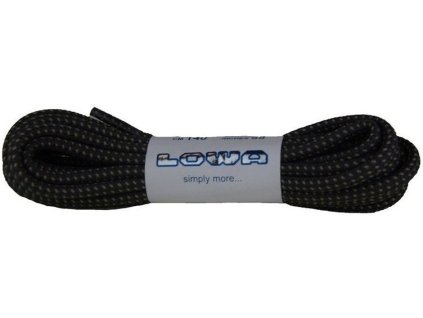 LOWA Šnúrky do topánok 210cm - black (8305800999)