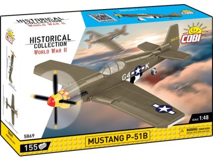 COBI Stavebnica HC WW2 Mustang P-51B (COBI-5869)