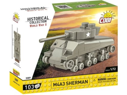 COBI Stavebnica HC WW2 M4A3 Sherman 1:72 (COBI-3089)