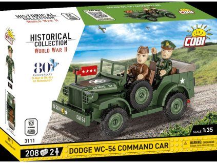 COBI Stavebnica HC WW2 Dodge WC-56 Command Car (COBI-3111)