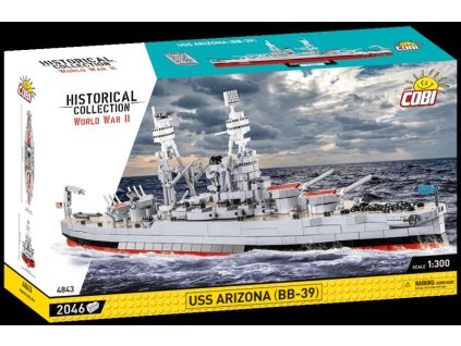 COBI Stavebnica HC WW2 USS Arizona (BB-39) (COBI-4843)