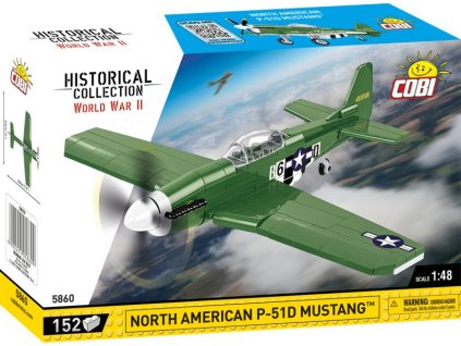 COBI Stavebnica HC WW2 North American P-51D Mustang (COBI-5860)