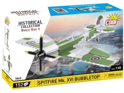 COBI Stavebnica HC WW2 Spitfire Mk. XVI Bubbletop (COBI-5865)