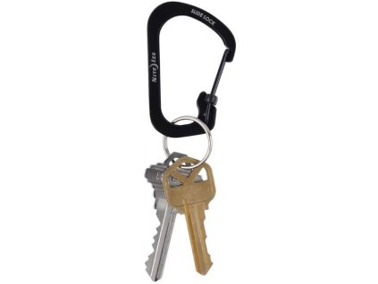 NITE IZE Karabína No. 2 - čierna (CSL2-01-R6)