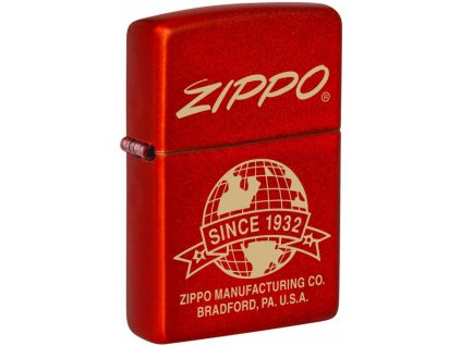 ZIPPO Zapaľovač LOGO GLOBE (26077)