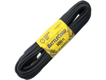 ATWOOD ROPE MFG Šnúra BattleCord 30m - čierna (RG1123H)