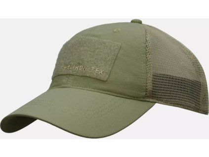 HELIKON Baseball šiltovka Technical Trucker Cap - olive green (CZ-TTR-NL-02)