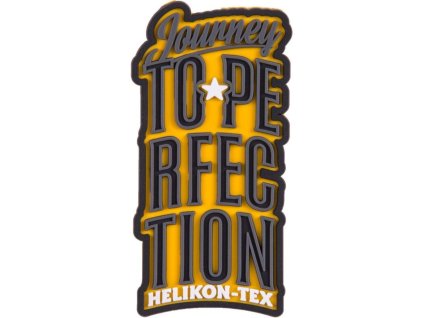 HELIKON 3D PVC Nášivka/Patch Journey - yellow (OD-JTP-RB-26)