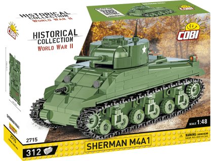 COBI Stavebnica WW2 Sherman M4A1 (COBI-2715)
