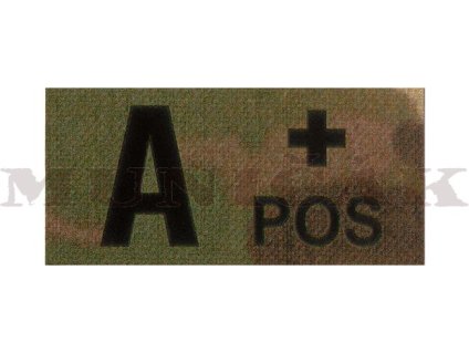 CLAW GEAR IR Nášivka/Patch A POS - multicam (27813)