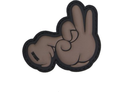 3D PVC Nášivka/Patch Funny torpedo - zelená