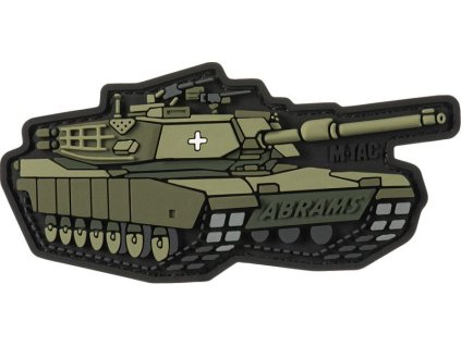 M-TAC 3D PVC Nášivka/Patch Abrams - olive (51348356)