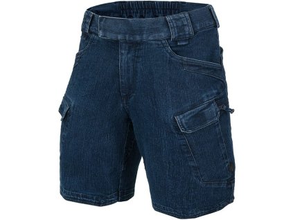 HELIKON Krátke nohavice UTS 8,5" Stretch - denim / marine blue (SP-UTS-DS-97)