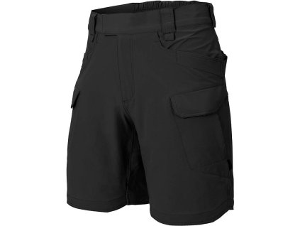 HELIKON Krátke nohavice OTS 8,5" VersaStretch - black (SP-OTS-VL-01)