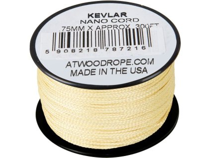 ATWOOD ROPE MFG Nano Cord 0,75mm x 300ft - yellow (CD-NK3-NL-26)